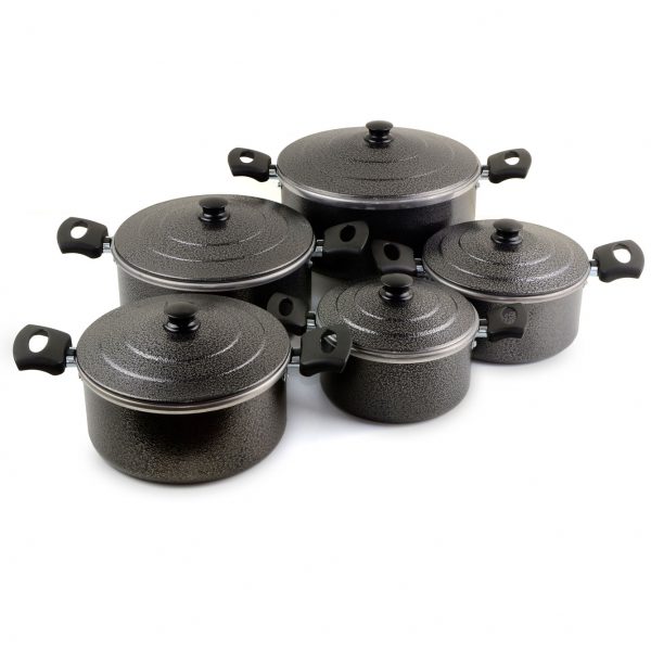 JOGO DE PANELA PRETO